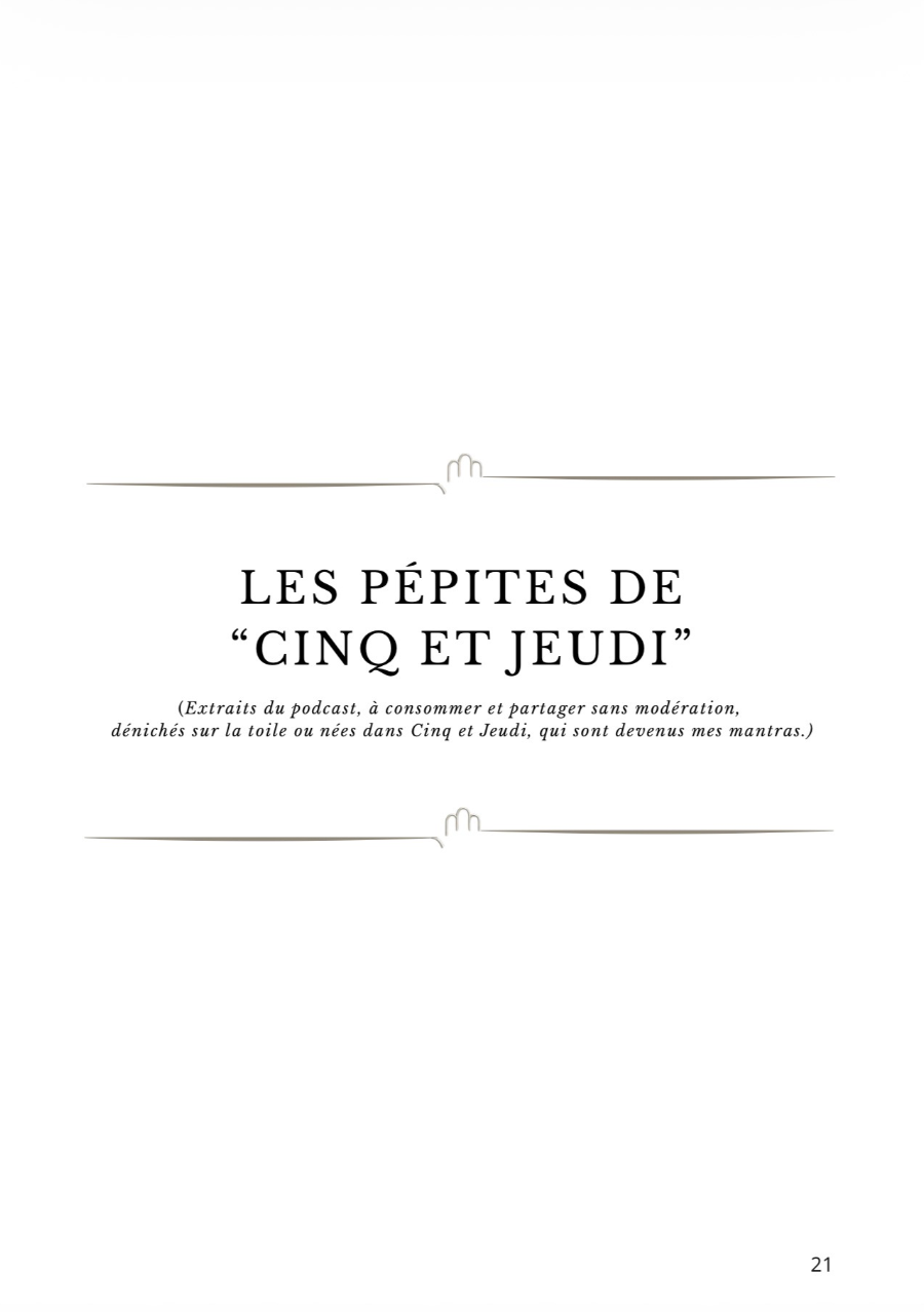 Cinq et Jeudi